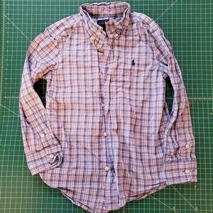 Ralph Lauren Plaid Button Down Shirt